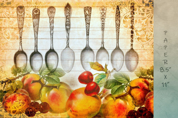 Download Fruit Collage Paper for Paper Crafting - Premium Bundle