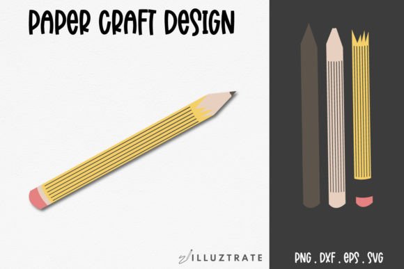 Download Pencil Paper Crafting SVG | School Paper - Premium Resources